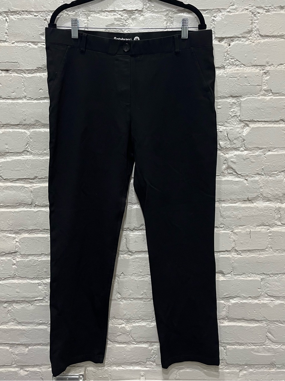 MOVING SALE! Betabrand Black Straight Leg Pants